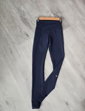 Lululemon Wunder Train High-Rise Navy  Tight  size 4